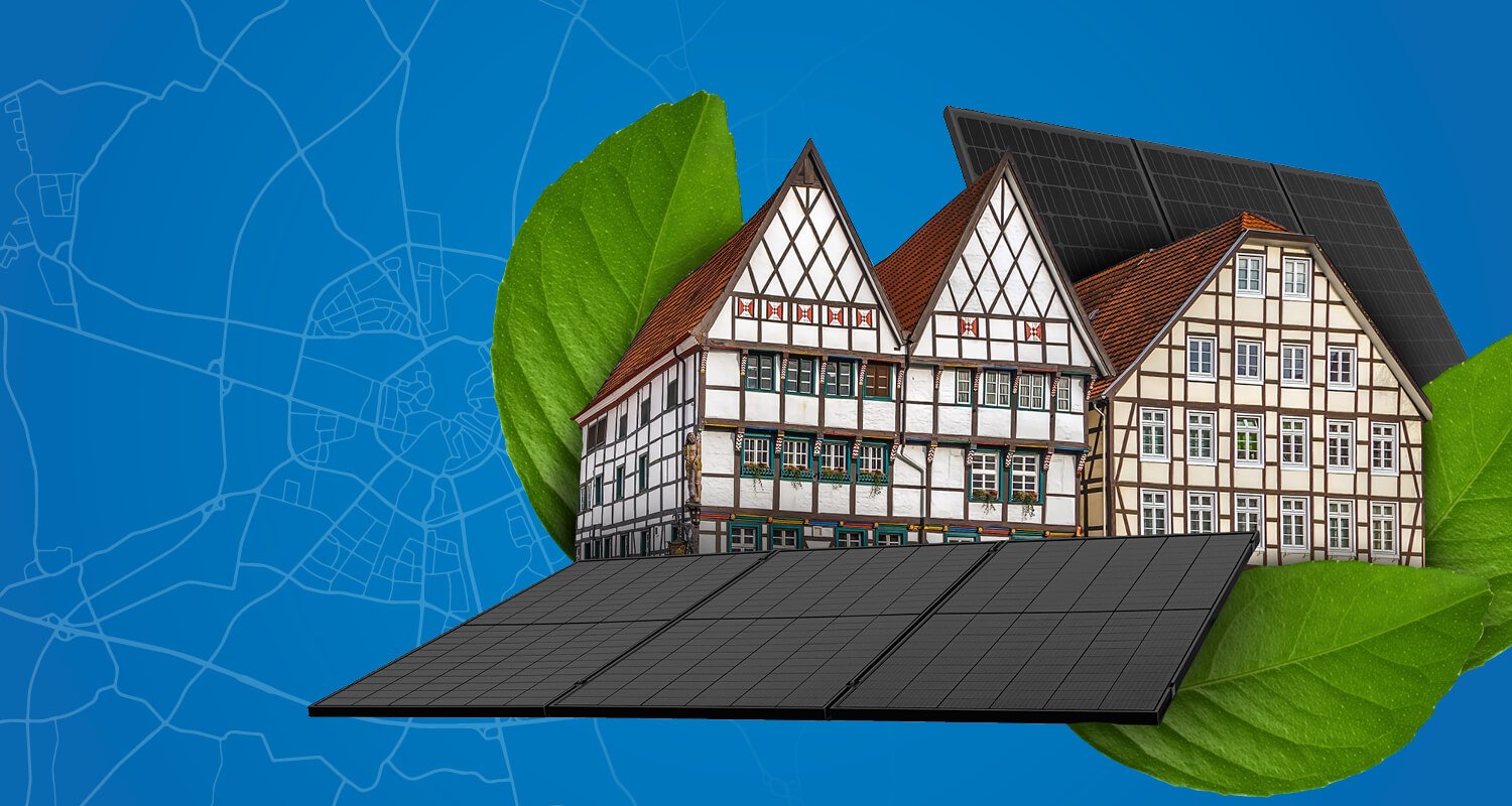 Photovoltaik Anlagen für die Altstadt für Vermieter und Gewerbe